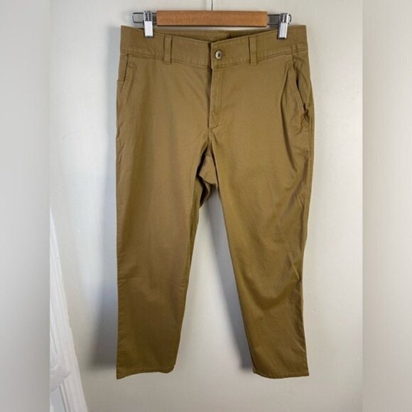 The North Face women’s tan khaki hiking outdoor camping pants size 8 - Picture 1 of 12